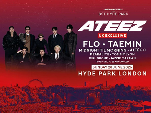 ATEEZ BST 2026 poster