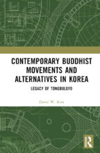 Cover artwork for book: Contemporary Buddhist Movements and Alternatives in Korea: Legacy of Tongbulgyo
