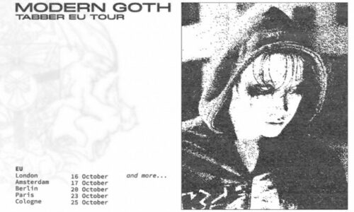 Tabber Modern Goth tour